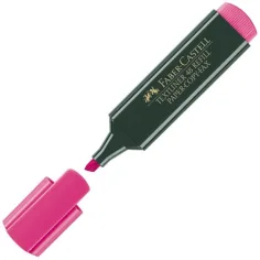 Faber-Castell: Маркер за текст 1548 в розов цвят