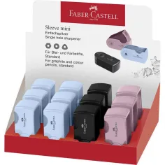 Faber-Castell: Мини ръкав хармония острилка в четири цвята 1бр