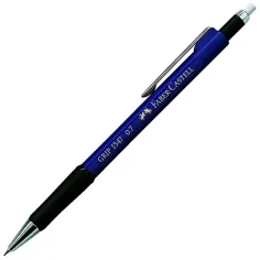 Faber-Castell: Молив с пълнител Grip 1347 0,7mm син