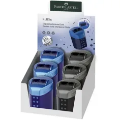 Faber-Castell: RollOn точков двоен контейнерен острилка в два варианта