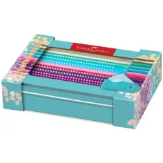 Faber-Castell: Sparkle цветни моливи комплект – 20 части метална кутия