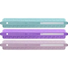 Faber-Castell: Sparkle гъвкав линийка 15см в различни цветове