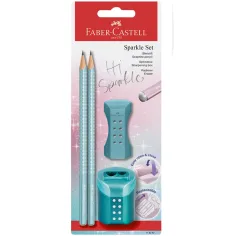 Faber-Castell: SPARKLE комплект канцеларски материали от 4 части в различни варианти 1бр изображение 2