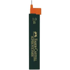 Faber-Castell: Железен пълнител 12бр., 1мм, B