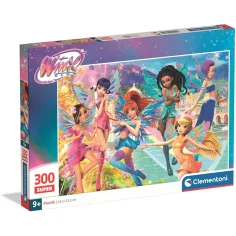 Феите на Winx Club 300 части Super Puzzle - Clementoni
