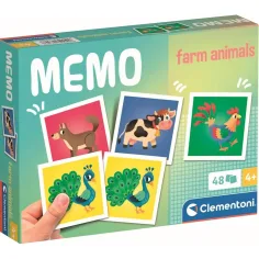 Ферма с животни 48бр. мемори игра - Clementoni