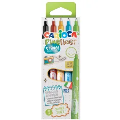 Fineliner Travel Selection 5бр. тънкописец комплект 0,5mm - Carioca