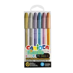 Fiorella металик гел химикал 6бр. комплект - Carioca