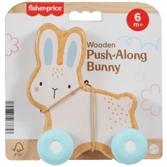 Fisher-Price: Дървено тили-толи зайче - Mattel