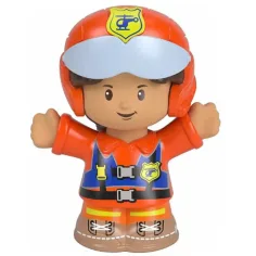 Fisher-Price: Малки хора Луис пилот фигура - Mattel