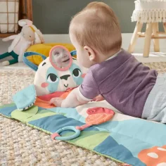 Fisher-Price: Сгъваемо детско килимче с панда - Mattel изображение 3