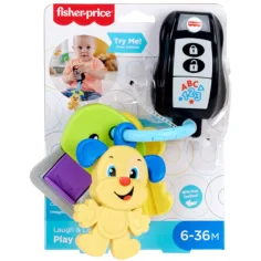 Fisher-Price: Смей се и се развивай Учебен ключ за кола - Mattel
