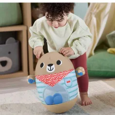 Fisher-Price: Неваляшка мече за бебета - Mattel изображение 2