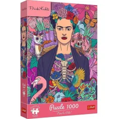 Фрида Кало - Цъфтяща душа 1000 части премиум пъзел - Trefl изображение 1