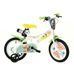 Furry Fun кучешко-котешко детско колело размер 14 - Dino Bikes велосипед