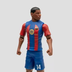 Футболист екшън фигура, 20 см - FC Barcelona, Rashford с номер 14 изображение 4