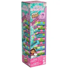 Габи Бебешки дом: Цветна кула строител jenga настолна игра - Spin Master