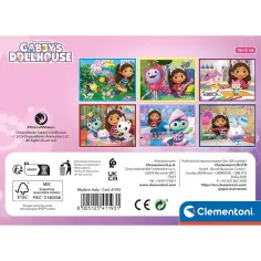 Куклената къща на Габи 12бр. приказни кубчета - Clementoni изображение 2
