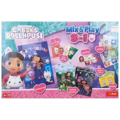 Gabi къща за кукли 8 в 1 игрален комплект - Trefl