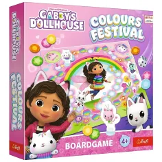 Габи къща за кукли: Colours Festival настолна игра - Trefl