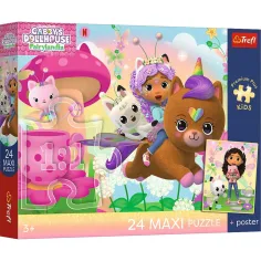 Gabi къщичка за кукли Gabi спасителят 24 части Maxi пъзел - Trefl изображение 1