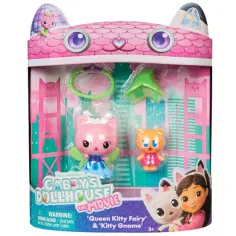Gabi куклен дом кино - Queen Kitty Fairy и Kitty Gnome 2-ри фигурен пакет - Spin Master
