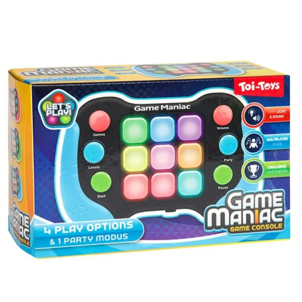 Game Maniac: 4 в 1 електронна игрова конзола