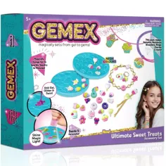 Gemex: Комплект за изработка на бижута от гел и скъпоценни камъни
