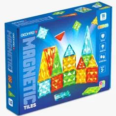 Geomag: Magnetic Tiles Gems магнитни строителни блокчета 16бр. комплект изображение 1