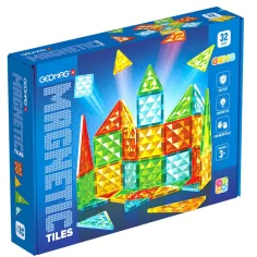 Geomag Магнитни Строителни Плочи - Скъпоценен Камък 32бр. комплект