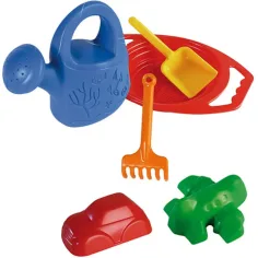 Голям комплект за пясъчник с цедка и поливна каничка - D-Toys