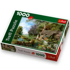 Горска къщичка 1000 части пъзел