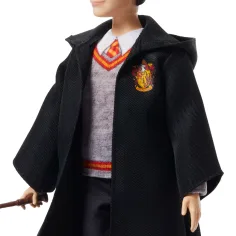 Хари Потър: Хари кукла в мантия с вълшебна пръчка - Mattel изображение 3