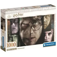 Harry Potter 1000 части Компактна пъзел 70x50см - Clementoni