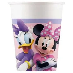 Хартиена чаша с Minnie мишка и Daisy, комплект от 8 броя, 200 мл