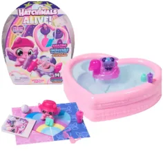 Hatchimals Alive!: Неонова дъга басейн парти комплект - Spin Master