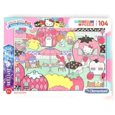 Hello Kitty градинско парти 104 части пъзел - Clementoni
