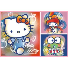 Hello Kitty и приятели 2x200 пъзел - Trefl изображение 2