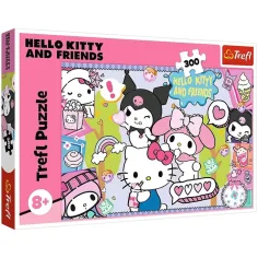 Hello Kitty и приятелите 300 части пъзел - Trefl