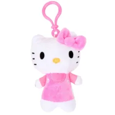 Hello Kitty плюшена ключодържател, 12 см - лилав