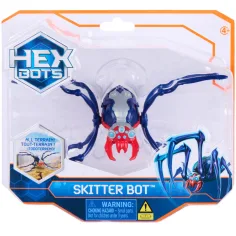 Hex Bots: Skitter Bot интерактивен робот-паяк – син-червен - Spin Master изображение 1