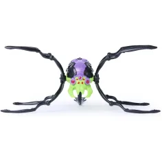 Hex Bots: Skitter Bot интерактивен робот-паяк – зелен-лилав - Spin Master изображение 2