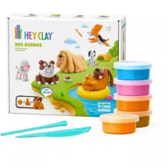 Hey Clay: Голям комплект за моделиране - Кучета изображение 1