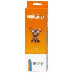 Hey Clay: Мек и пухкав чихуахуа фигурка за моделиране