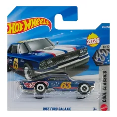 Hot Wheels: 1963 Ford Galaxie количка 1/64 - Mattel