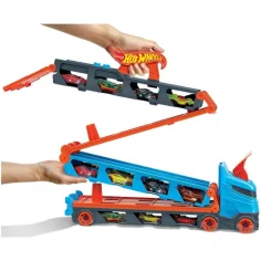 Hot Wheels: 2 в 1 Ultimate Транспортен камион - Mattel изображение 3