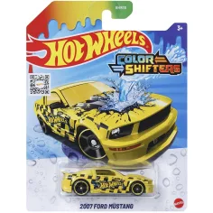 Hot Wheels: 2007 Ford Mustang с цветова промяна малка кола 1/64 - Mattel