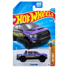 Hot Wheels: 23 RAM 1500 лилаво количка 1/64 - Mattel изображение 1