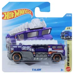 Hot Wheels: 5 Alarm лилаво малко автомобилче 1/64 - Mattel