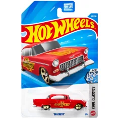 Hot Wheels: '55 Chevy малка кола 1/64 - Mattel